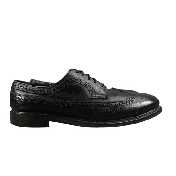 Hy Test Shoes Mens 8.5 Oxford Derby Wingtip Brogue Safety Work Leather Classic - Picture 16 of 16